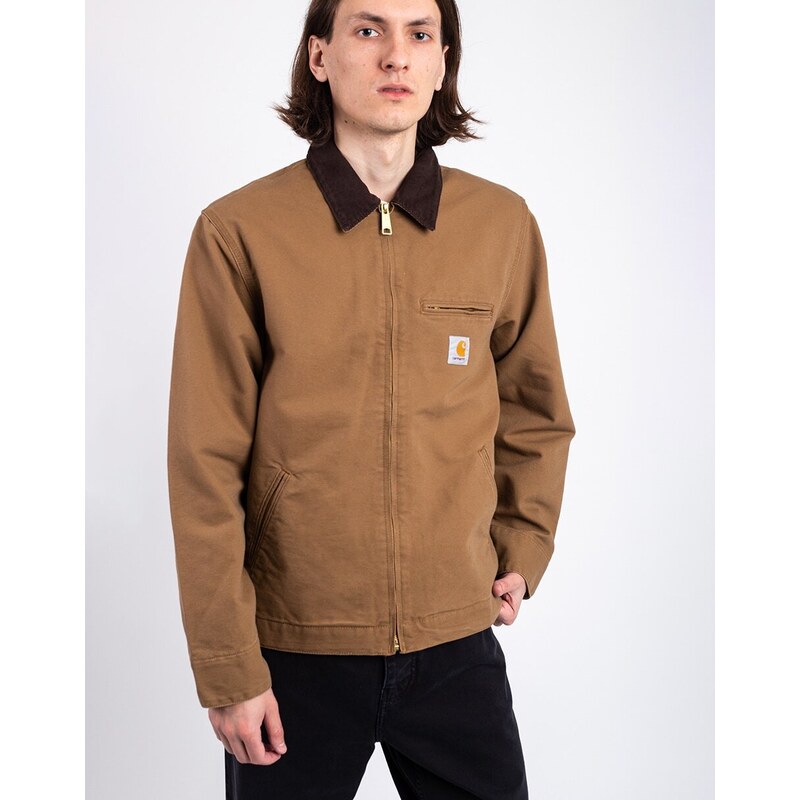 Carhartt WIP Detroit Jacket Hamilton Brown / Tobacco rinsed