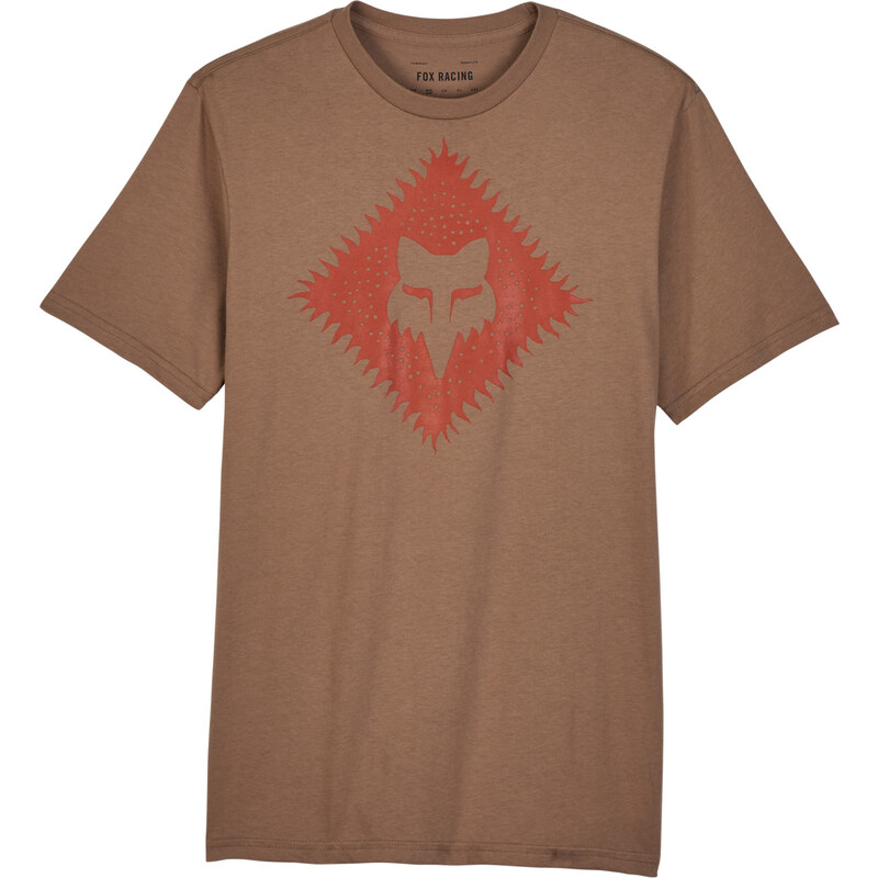 Pánské triko Fox Leo Prem Ss Tee - Chai