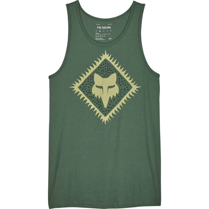 Pánské tílko Fox Leo Prem Tank - Hunter Green