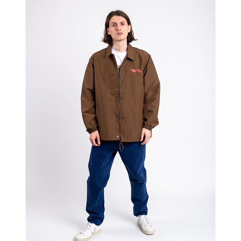 Carhartt WIP Rocky Coach Jacket Lumber/Samba/Black