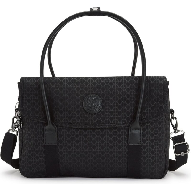 KIPLING Taška přes rameno SUPERWORKER tmavě hnědá