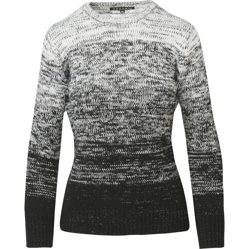 KOROSHI Svetr šedá / černá / offwhite