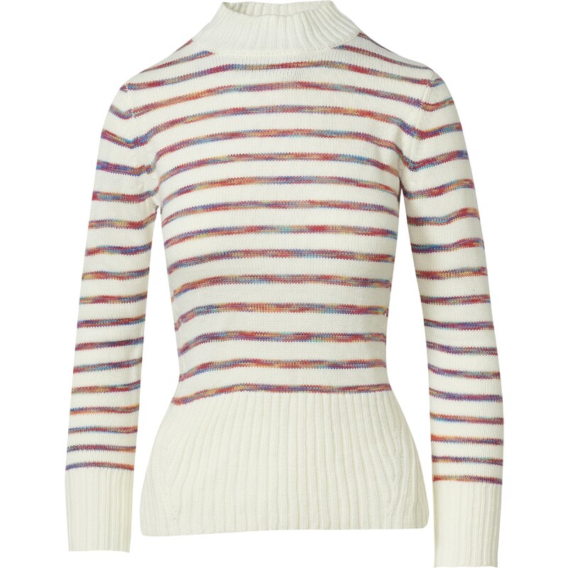 KOROSHI Svetr hnědý melír / offwhite 109391023