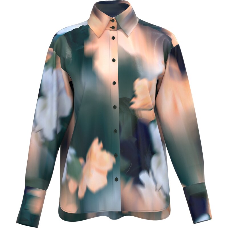 InWear Halenka Cielo indigo / kouřově modrá / jedle / meruňková