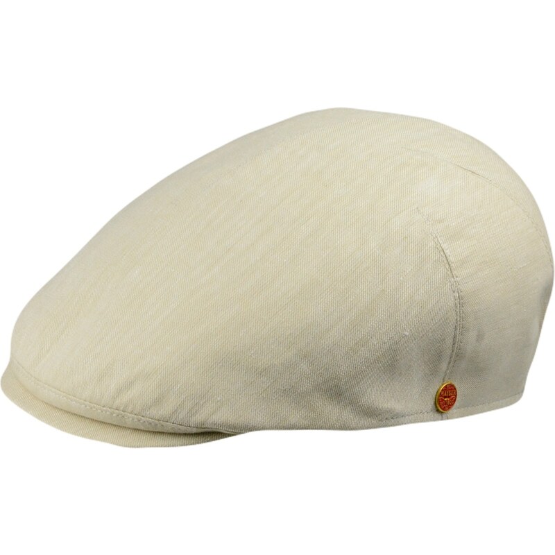 Pánská letní béžová bekovka - Mayser - Sidney - limitovaná kolekce Carlsbad Hat