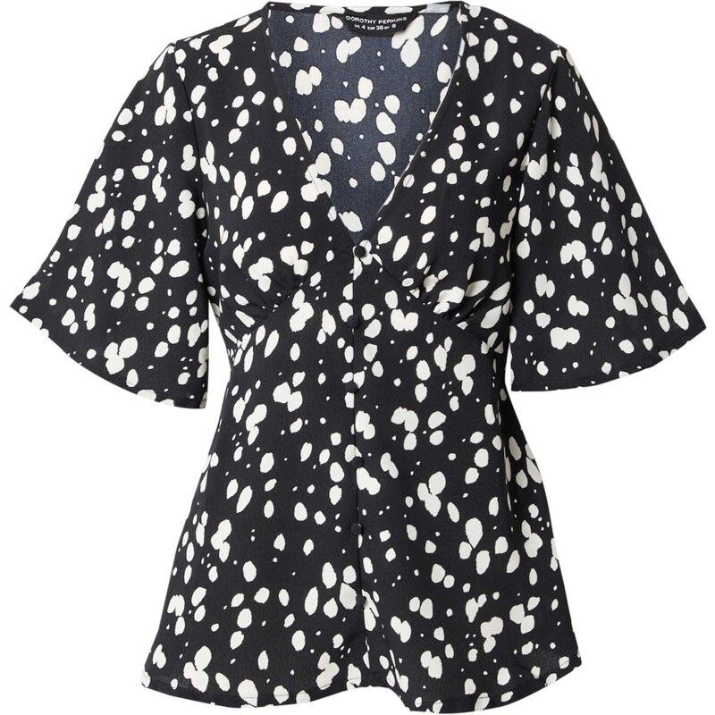 Dorothy Perkins Halenka černá / bílá