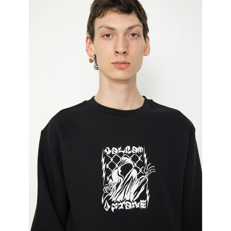 Volcom Watanite Crew (black)černá