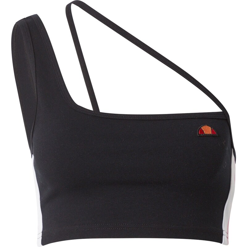 ELLESSE Top Playsol oranžová / červená / černá / bílá 109078589