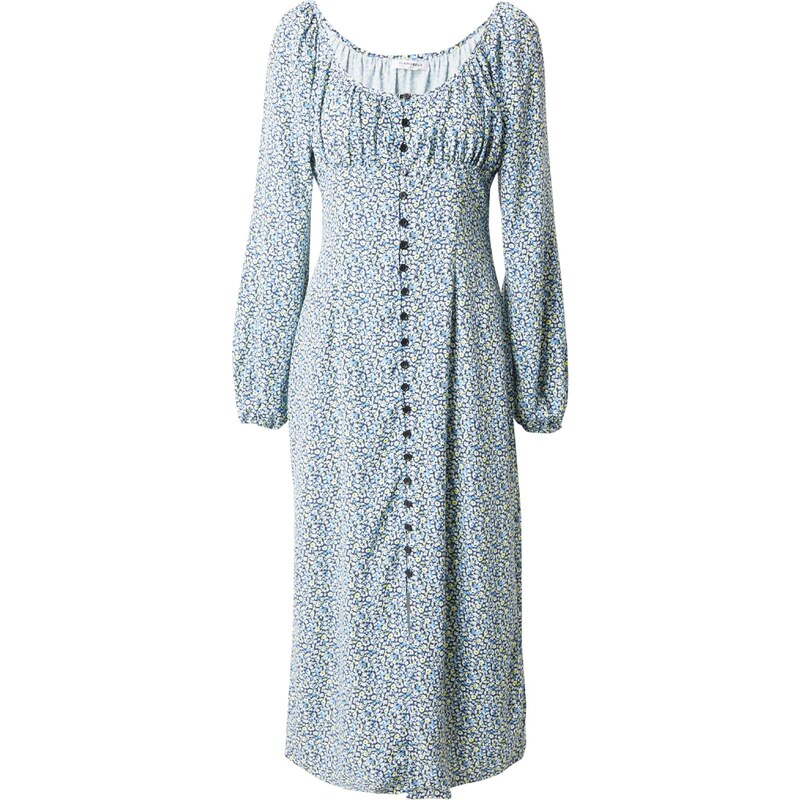GLAMOROUS Šaty námořnická modř / světlemodrá / žlutá / bílá