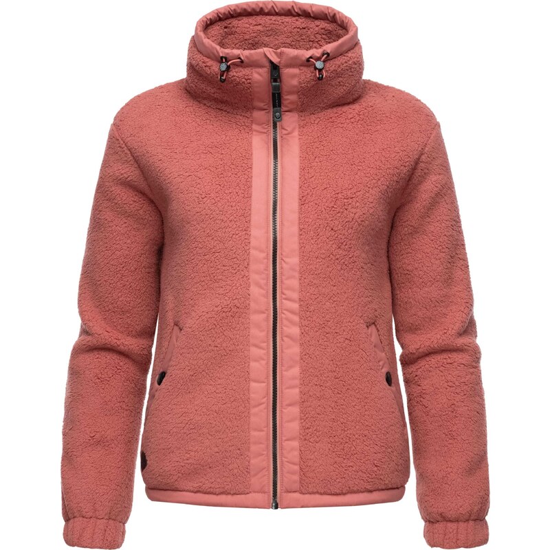 Ragwear Fleecová mikina Nordicka starorůžová