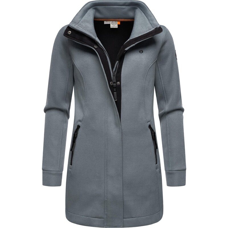 Ragwear Mikina Letrice šedá / černá