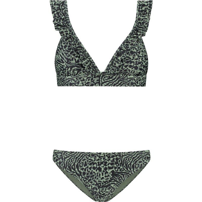 Shiwi Bikiny BOBBY nefritová / pastelově zelená / černá 98158409
