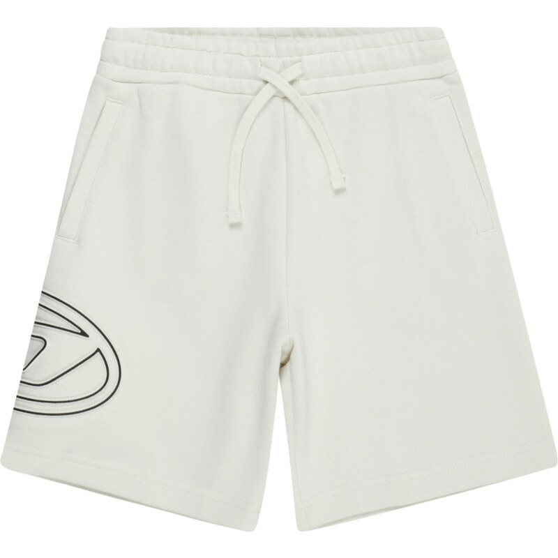 DIESEL Kalhoty černá / offwhite