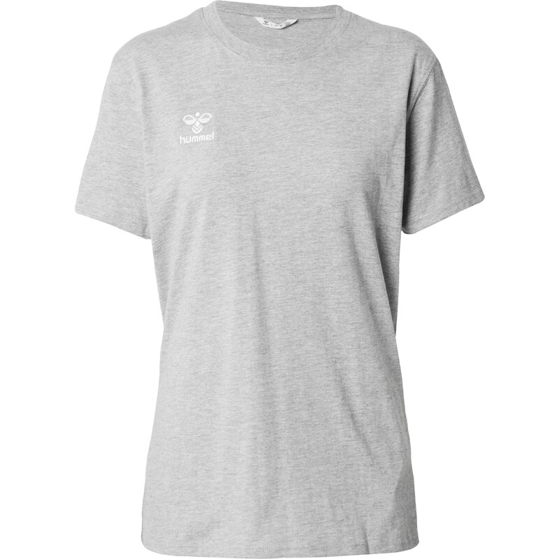 Hummel Funkční tričko Go 2.0 šedý melír / bílá 104149050