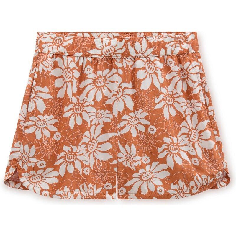 VANS Kalhoty AMSTONE  oranžová / bílá