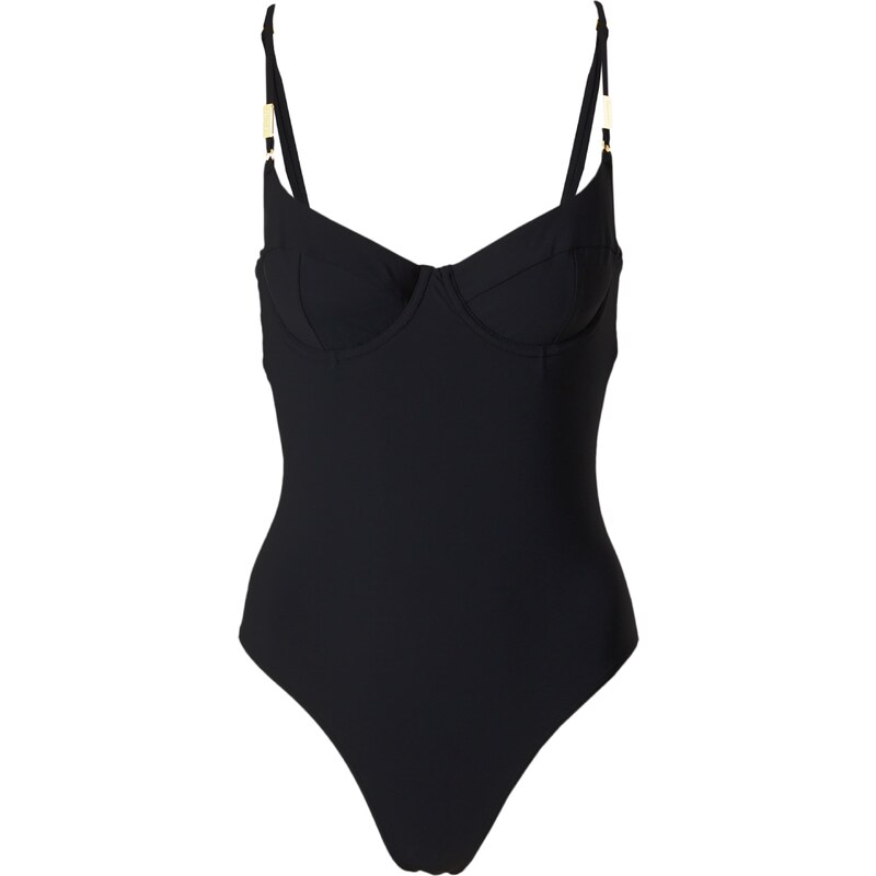 Calvin Klein Swimwear Plavky zlatá / černá