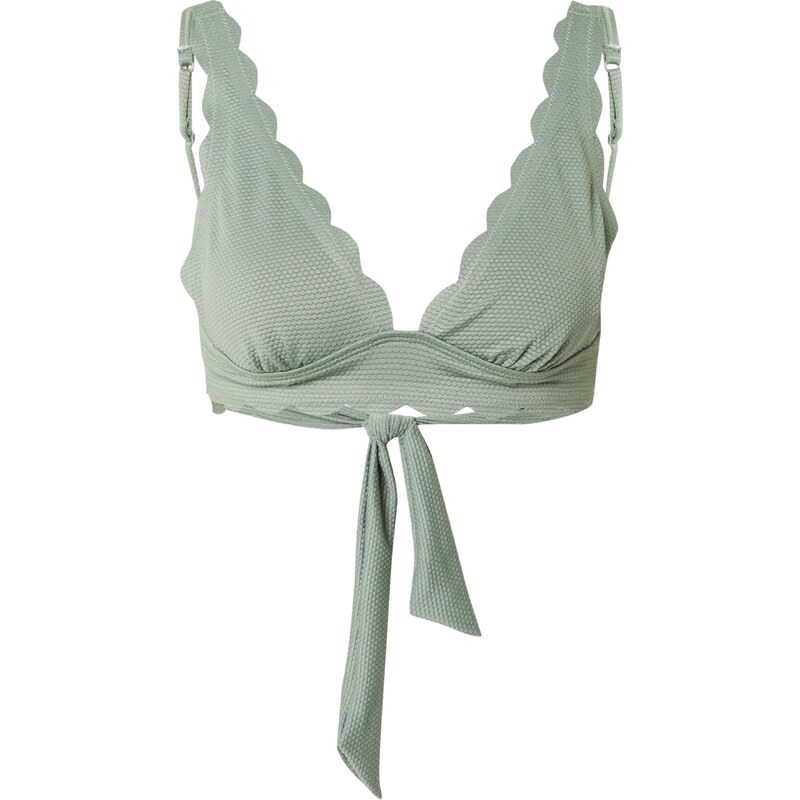 Hunkemöller Horní díl plavek Scallop světle zelená