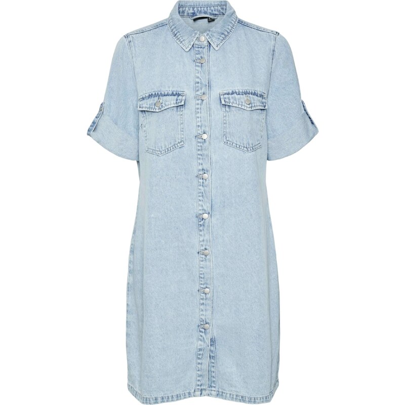 VERO MODA Košilové šaty Jennie světlemodrá 92700720