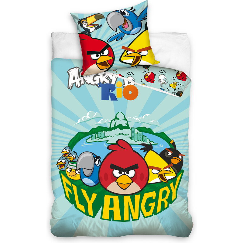 Povlečení Angry Birds Fly