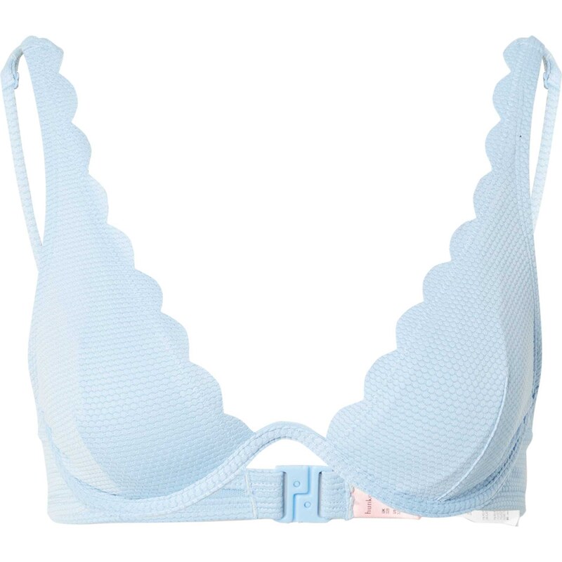 Hunkemöller Horní díl plavek světlemodrá