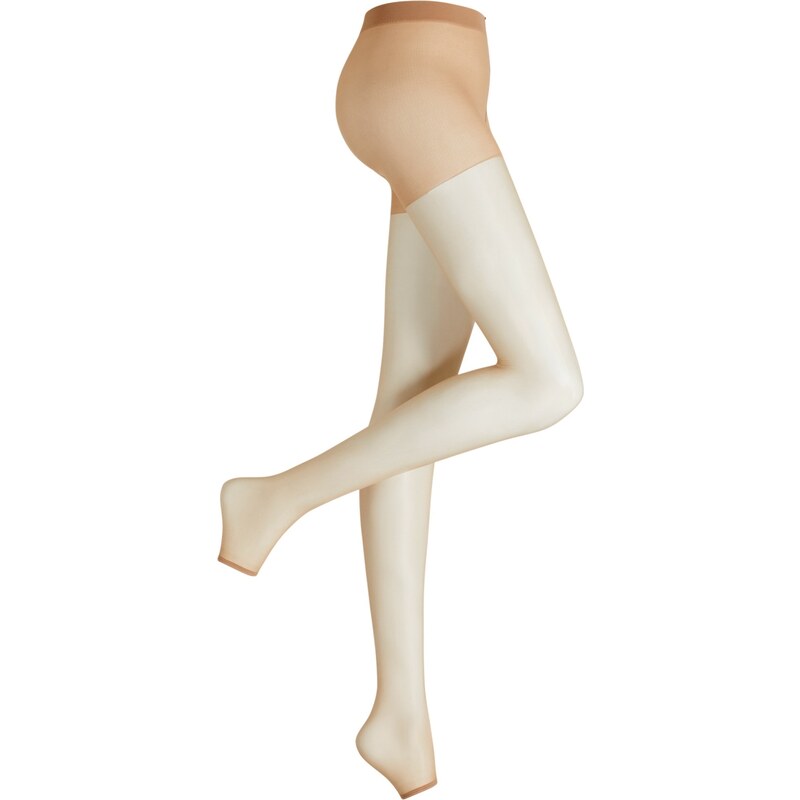 bonprix Jemné punčochové kalhoty (15 DEN) Béžová