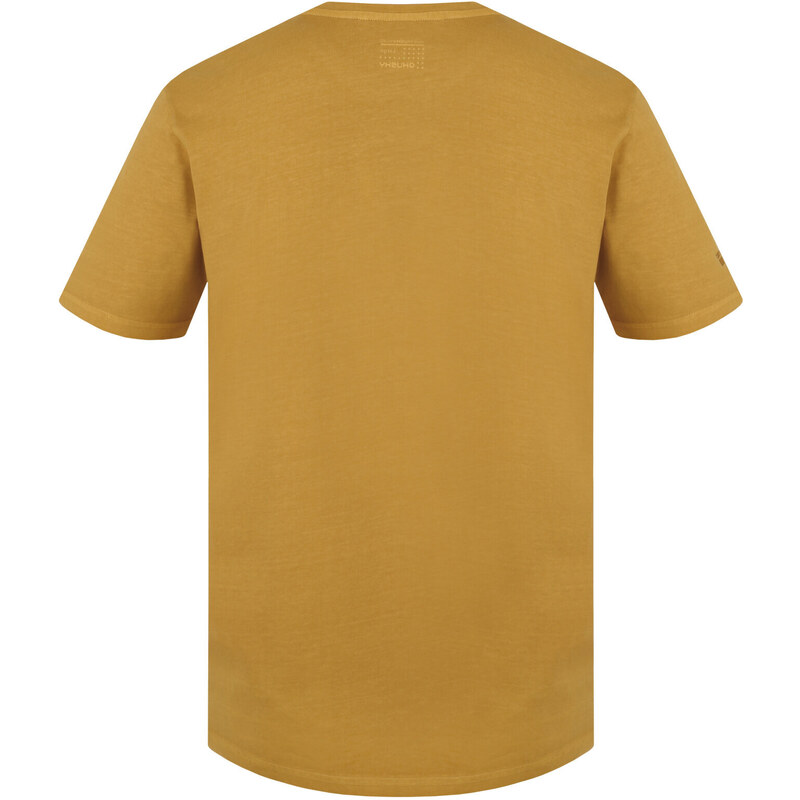 Pánské bavlněné triko HUSKY Tee Lake M mustard