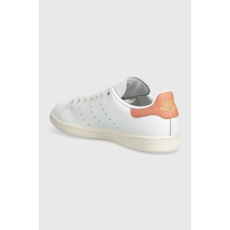 Kožené sneakers boty adidas Originals Stan Smith W bílá barva, IE0468