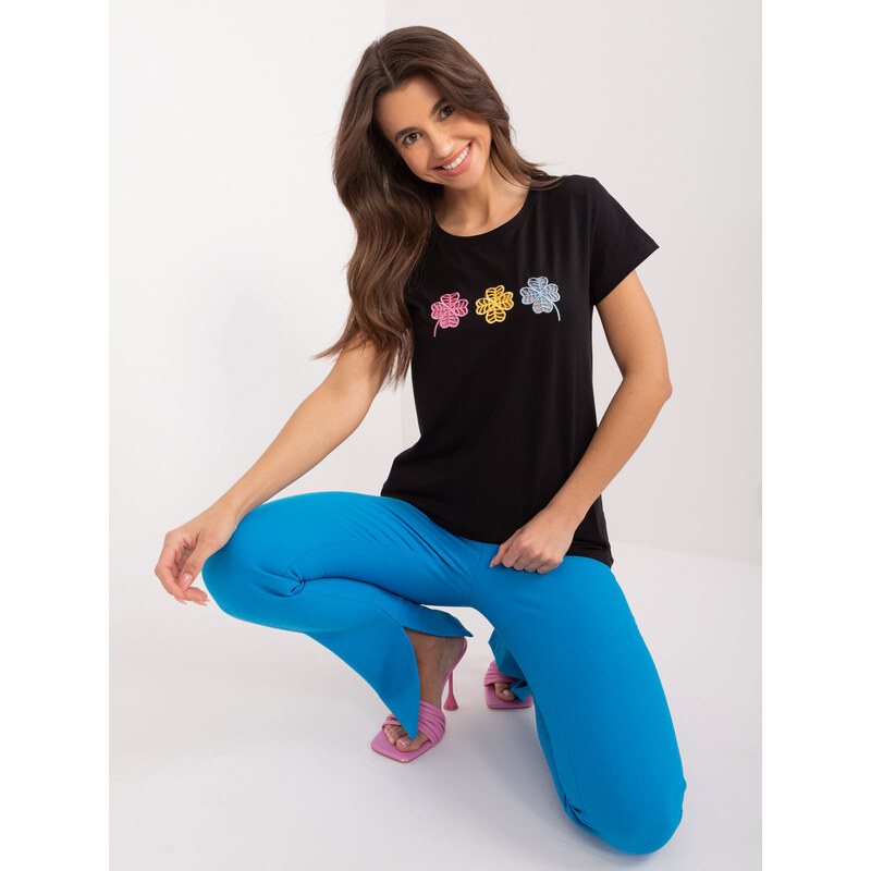 BASIC Feel Good T-shirt-RV-TS-9666.05X-black