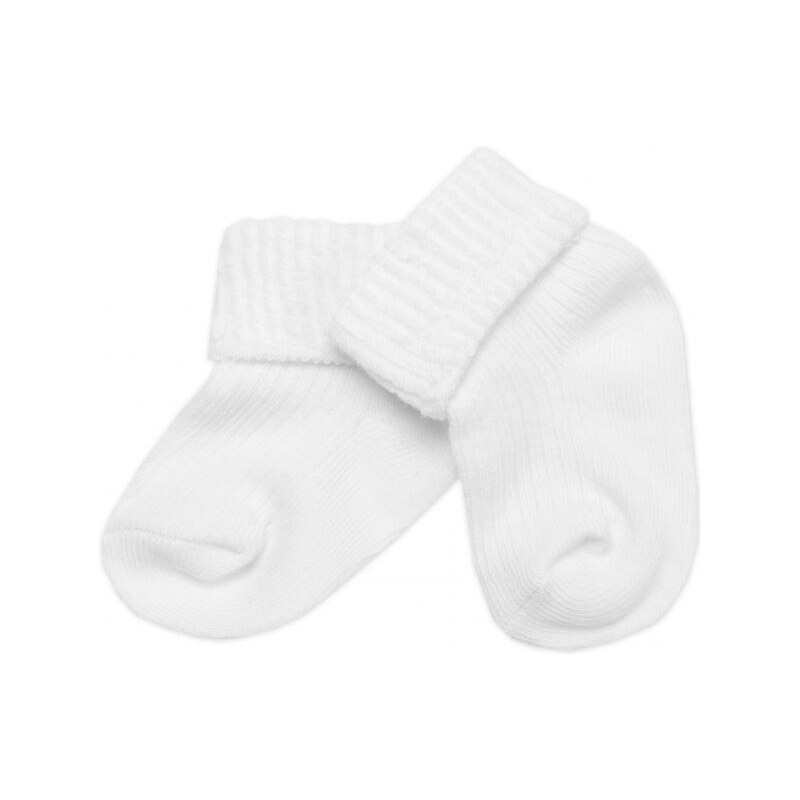 Baby Nellys Kojenecké ponožky, Baby Nellys, bílé