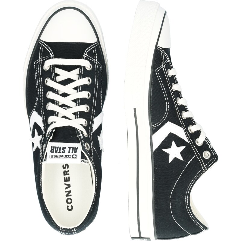 CONVERSE Tenisky 'Star Player 76' černá / bílá