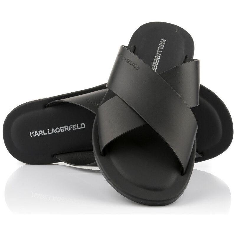 PANTOFLE KARL LAGERFELD KASTOR III KROSS STRAP SANDAL