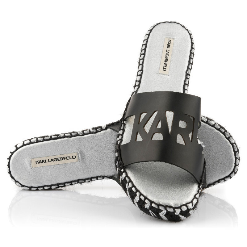 PANTOFLE KARL LAGERFELD SOUK KARL CUT-OUT SLIDE