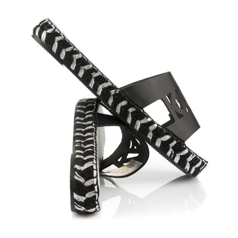 PANTOFLE KARL LAGERFELD SOUK KARL CUT-OUT SLIDE