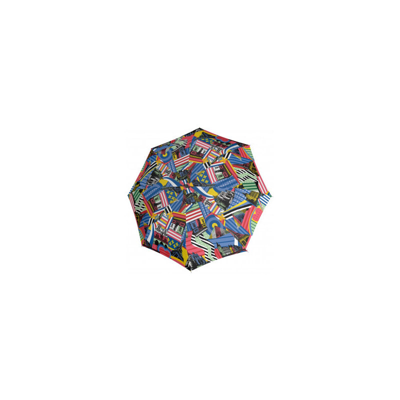 Knirps Knirps T .200 medium duomatic paris pop elegantní plně automatický deštník