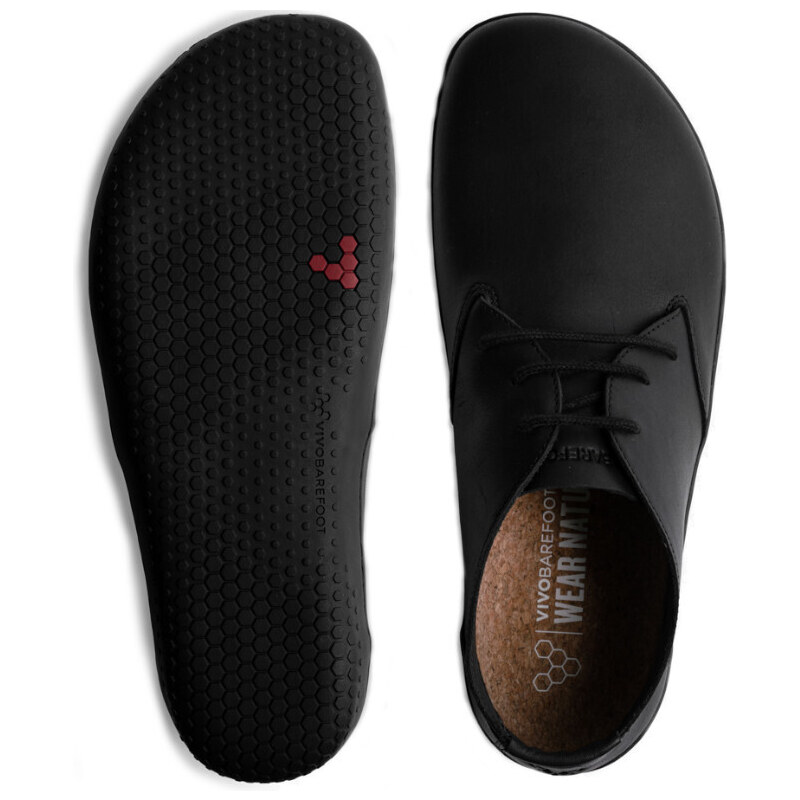 Vivobarefoot RA IV MENS OBSIDIAN - 40