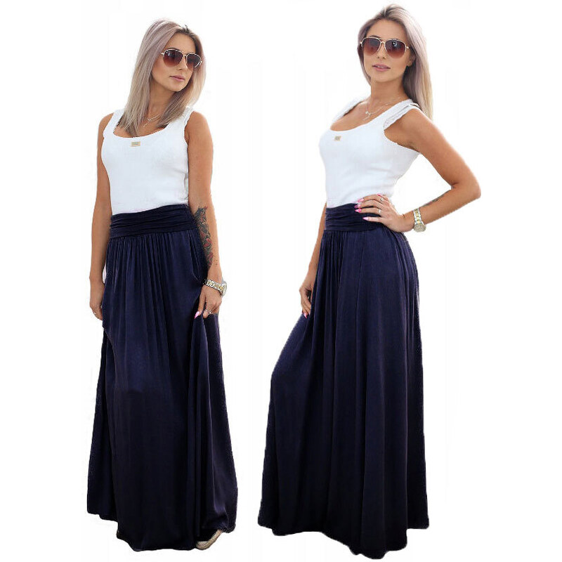 Fashionweek Dlouhá letní sukně ze vzdušného materiálu MAXI MF5/M266 26805600