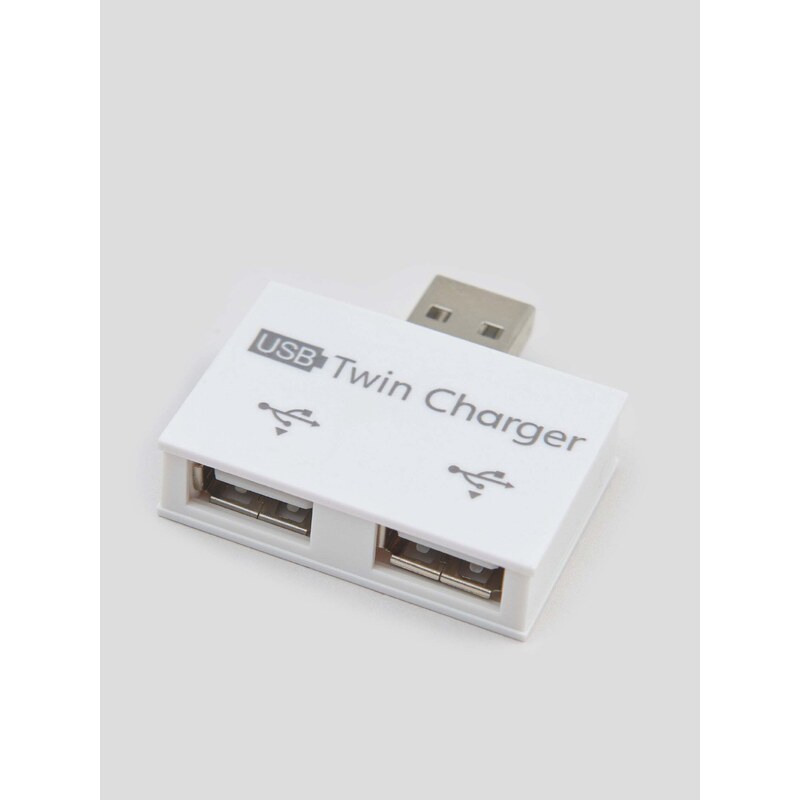 Sinsay - USB adaptér - bílá