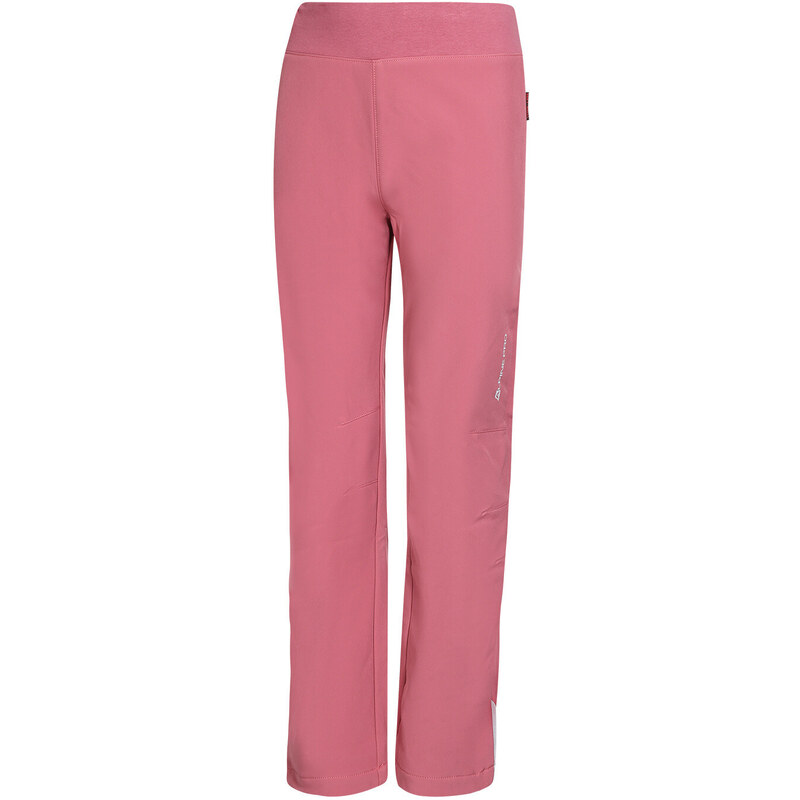 Dětské softshellové kalhoty Alpine Pro ZORTO - růžová
