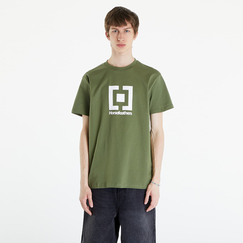Pánské tričko Horsefeathers Base T-Shirt Loden Green