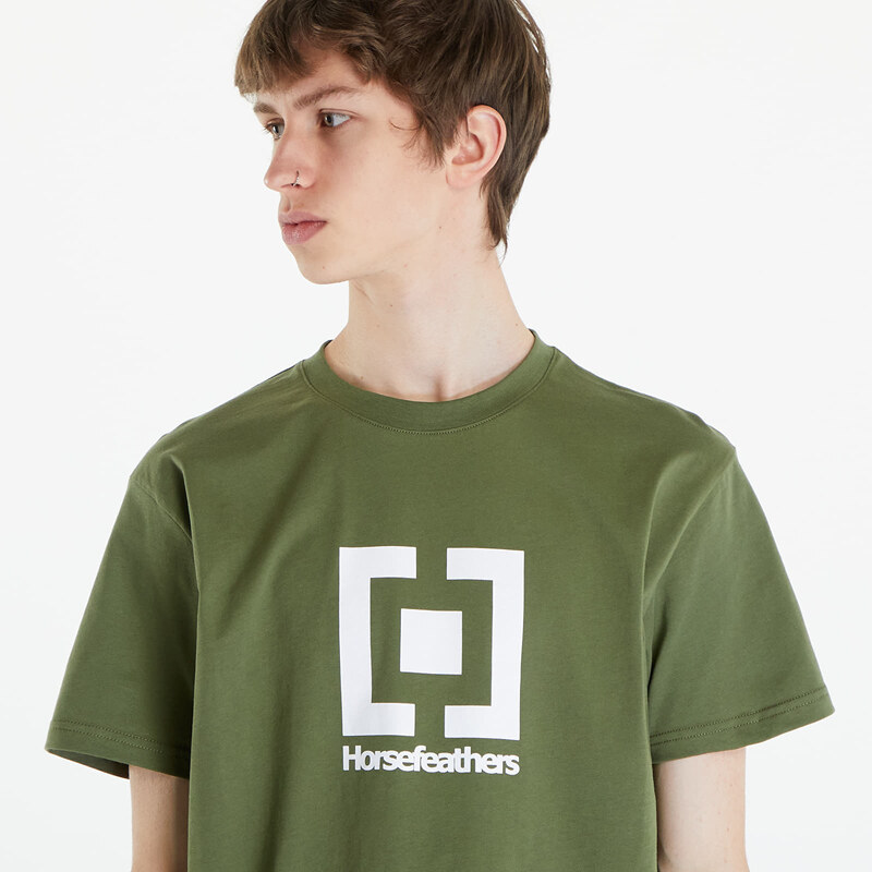 Pánské tričko Horsefeathers Base T-Shirt Loden Green