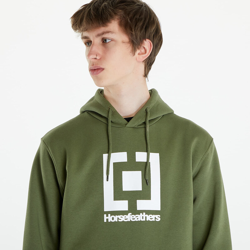 Pánská mikina Horsefeathers Leader Sweatshirt Loden Green