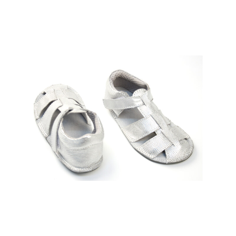 Ef Barefoot sandály Silver Velouria 2024