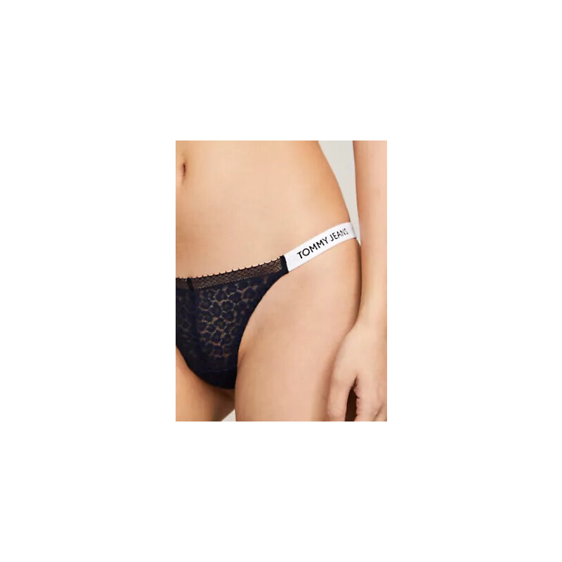 Close to Body Dámské kalhotky HIGH LEG THONG UW0UW05160C1G - Tommy Hilfiger