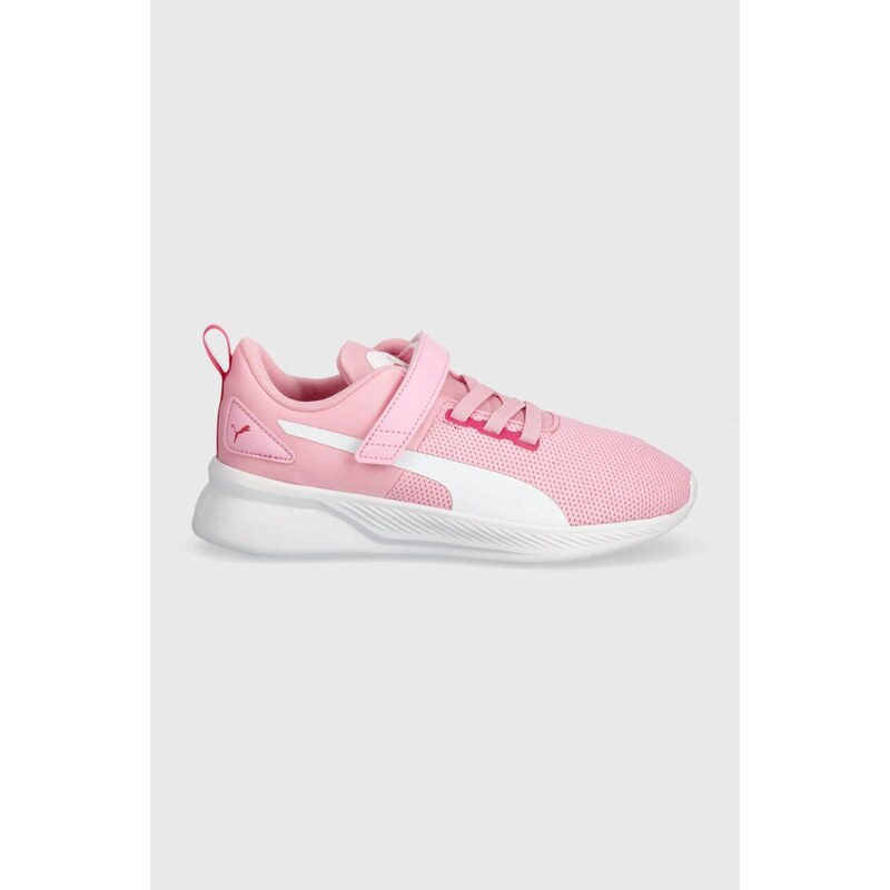 Dětské sneakers boty Puma Flyer Runner V PS růžová barva