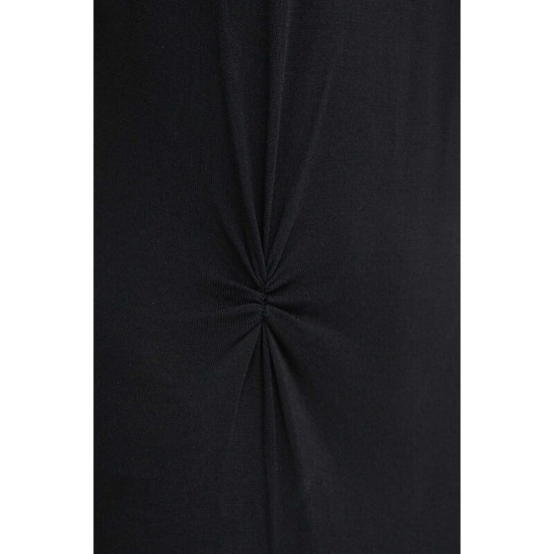 Šaty AERON GULF černá barva, maxi, AW24RSDR501484