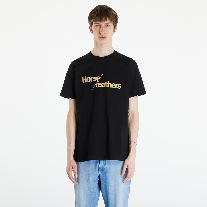 Pánské tričko Horsefeathers Slash T-Shirt Black