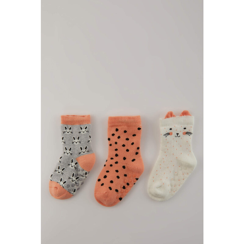 DEFACTO BabyGirl 3 piece Long sock