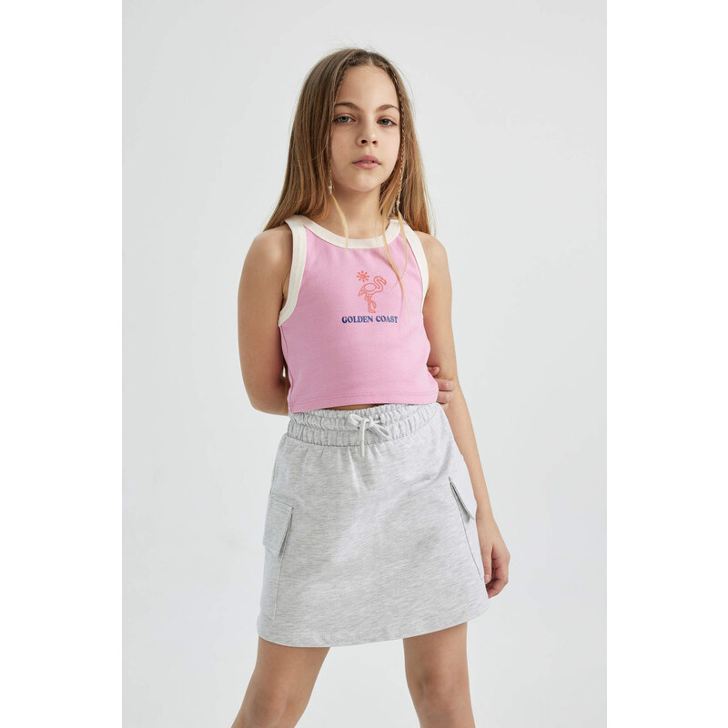 DEFACTO Girl Slim Fit Ribana Undershirt