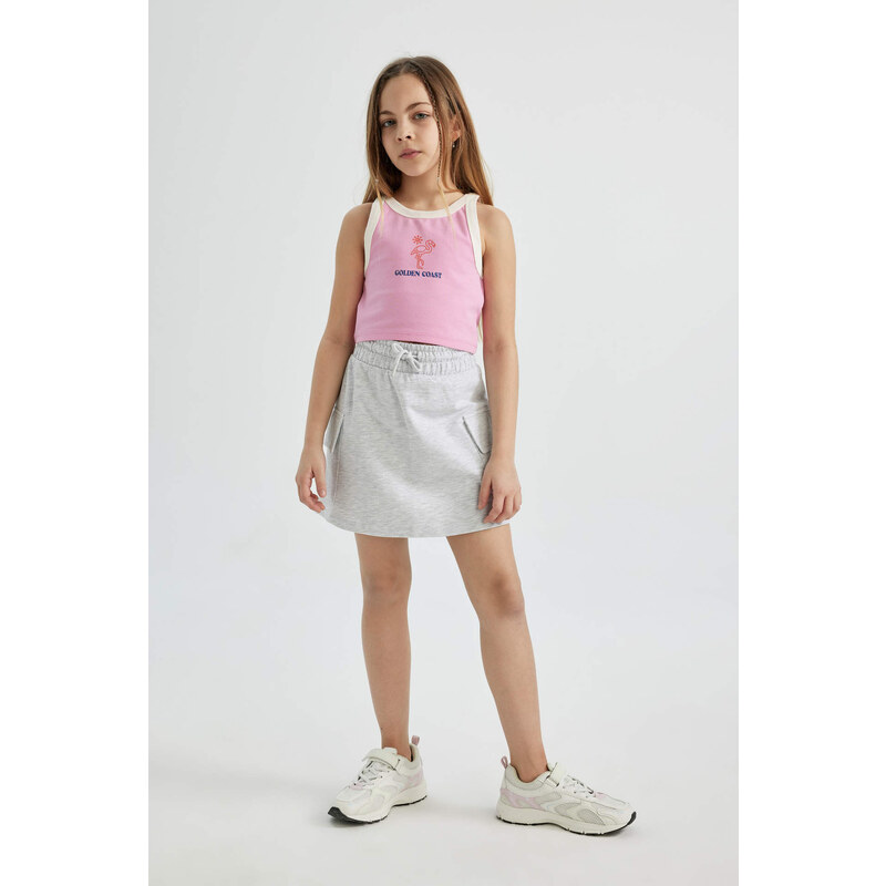 DEFACTO Girl Slim Fit Ribana Undershirt