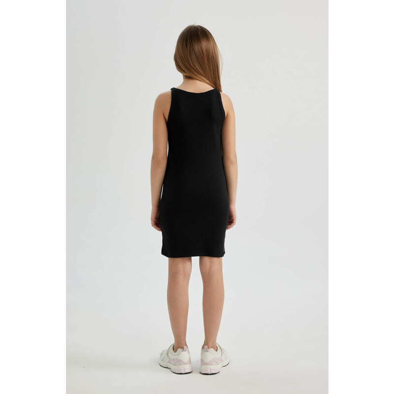 DEFACTO Regular Fit Camisole Knitted Dress